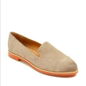 Dolce Vita Maya Taupe Suede Loafer Sz 9